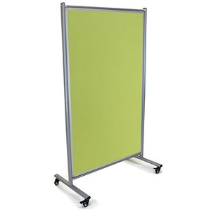 MODULO MOBILE PINBOARD 1800mm x 1000mm Lime