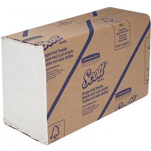 SCOTT 1742 INTERFOLD TOWELS 235(W) x 265(D) x 254(H) MM 250 TOWELS Carton of 16