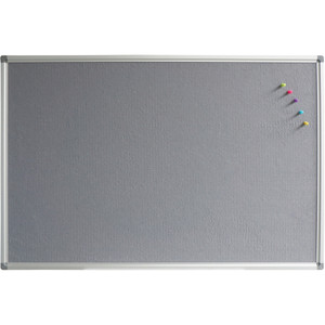 RAPIDLINE PINBOARD 2400mm (W) x 1200mm (H) x 15mm (T) Grey