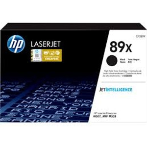 HP #89X ORIGINAL BLACK TONER CARTRIDGE (CF289X) HIGH YIELD 10K Suits HP Laserjet M507 / M528