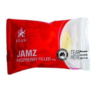 MACS RASPBERRY JAMZ BISCUIT Carton of 100