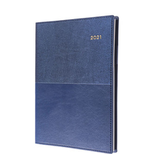 Collins Vanessa Diary Day To A Page A5 Blue (2024)