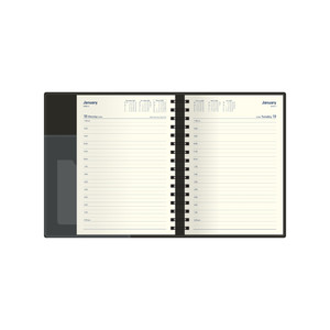 Debden Associate II Diary Day To A Page A5 Teal (Pre-Order Now for 2027) ** ETA 30/9/2026 **