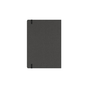 Debden Designer Diary Week To View A5 Textured Fabric Charcoal (Pre-Order Now for 2027) ** ETA 30/9/2026 **