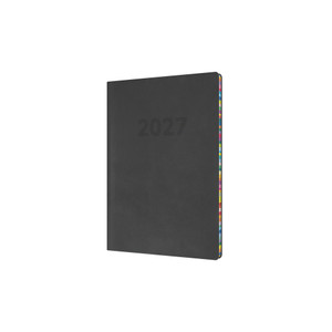 Collins Edge Diary Week To View A5 Black (Pre-Order Now for 2027) ** ETA 30/9/2026 **
