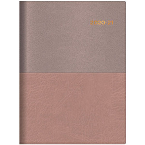 Collins Vanessa Financial Year Diary A5 1 Day to Page 1 Hour Champagne (2026-2027)