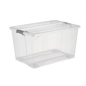 50 LITRE CLEAR STORAGE BOX