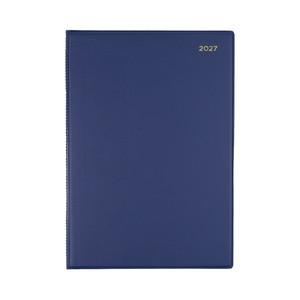 COLLINS BELMONT DIARY A4 DTP PVC CHERRY RED (Pre-Order Now for 2027) ** ETA 30/9/2026 **