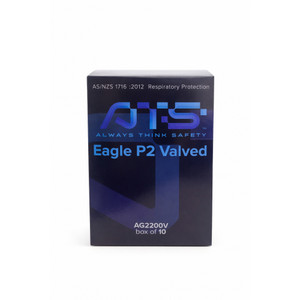 Eagle P2 Dust Masks with Valve, Box of 10