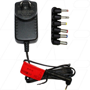 UNIVERSAL POWER SUPPLY WITH INTERCHANGEABLE PLUGS