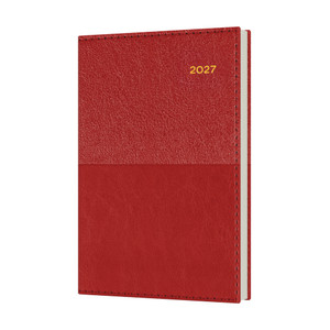 DIARY COLLINS A6 VANESSA WEEK TO TO VIEW RED (Pre-Order Now for 2027) ** ETA 30/9/2026 **