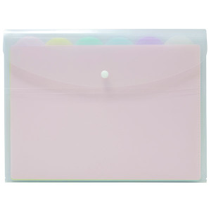 MARBIG DOCUMENT WALLET 6 FILES PASTEL (WLT6)