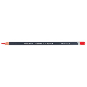 DERWENT PROCOLOUR PENCIL PRIMARY RED 12 (Box of 6)