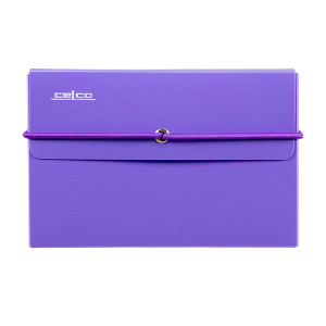 CELCO STUDY CARD BOX PURPLE