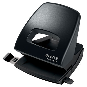 LEITZ RECYCLE HOLE PUNCH 30SHT BLACK