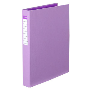 COLOURHIDE RING BINDER PE A4 25MM PURPLE