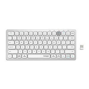 KENSINGTON MUTLI DEVICE DUAL WIRELESS KEYBOARD SILVER