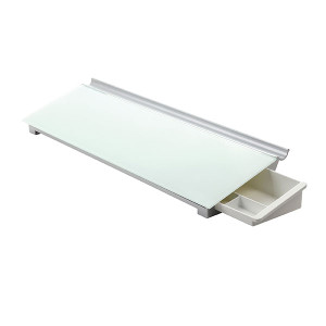 QUARTET GLASS BOARD DESKTOP 150X460MM