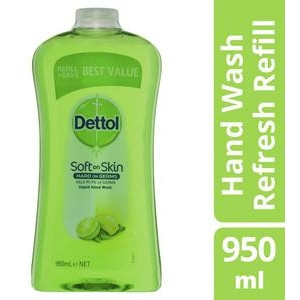 Dettol Antibacterial Liquid Hand Wash Refresh Refill 950ml