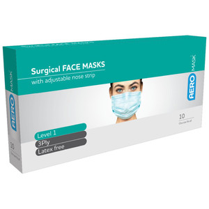 AEROMASK Level 2 Surgical Mask Box of 10