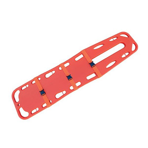 AERORESCUE Plastic Spine Board Stretcher with Straps, Each