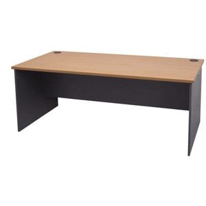 FURNX OPEN DESK 1800X750MMX730MM BEECH/IRONSTONE