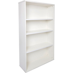 RAPID SPAN BOOKCASE H1800xW900xD315 White  HAS 2 CTNS