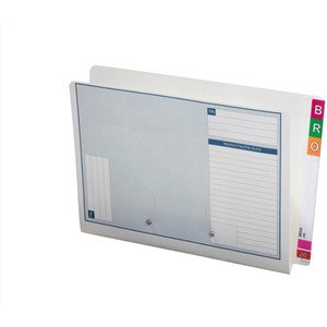 Avery A4 White Lateral Document Files with Spring Transfer Action | Box Of 50