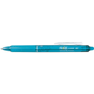Pilot Frixion Clicker Pen Fine 0.7mm Light Blue Box of 12