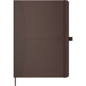Oxford Signature Notebook A5 Hardback Ruled 160 Pages Brown