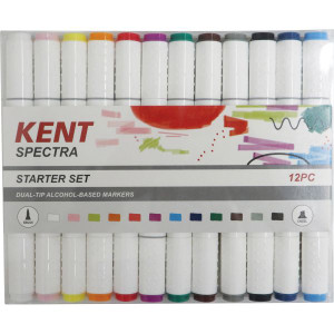 Kent Spectra Marker Graphic Design Starter Set of 12