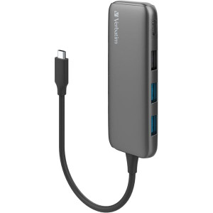 Verbatim USB-C Multi Port Hub Space Grey