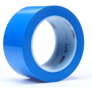 STYLUS 471 48mm PVC LANE MARKING TAPE BLUE