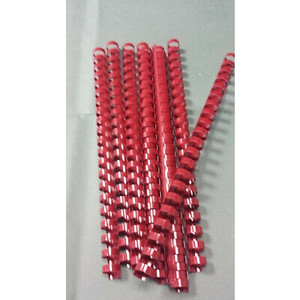 6MM BURGENDY BINDING COMBS BOX 100 21 RING