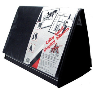 COLBY ALBUM EASEL DISPLAY A3 260LA3 20 PAGE BLACK LANDSCAPE