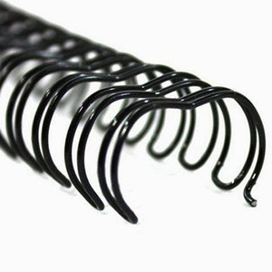 BLACK BINDING WIRES 6MM(1/4) 100'S 34 LOOP