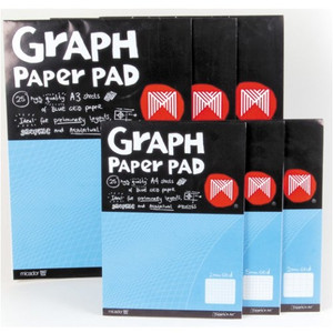 GRAPH PAPER MICADOR A2 2MM 100 SHEETS