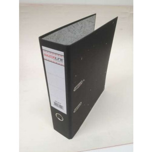 Premier Lever Arch File Marble Board Black Mottle A4 75mm