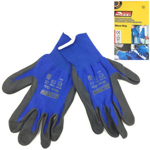 GLOVES MAXI GRIP SUPER GRIP NITRILE COATED PALM NYLON LINER *** Please enquire to confirm availability ***