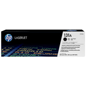 HP 131A ORIGINAL BLACK LASERJET TONER CARTRIDGE 1.6K (CF210A) Suits LaserJet Pro 200 M251 / M276