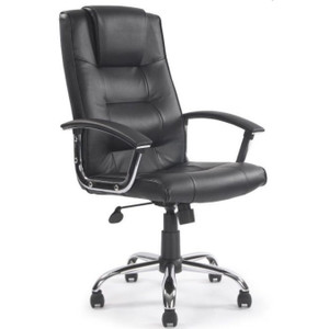 RAFFLES LEATHER CHAIR WITH ARMS