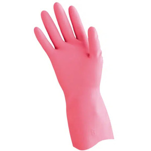 TUFF PINKS RUBBER GLOVES SZ10-10.5 CTN 144 PAIRS