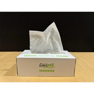 Gusspak Rubbish Bags Natural Clear Premium 80ltr Carton of 250 Bags Suits  72Ltr, 75Ltr as well. - Melbourne Office Supplies