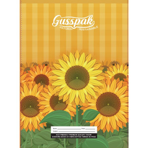 Gusspak Premium Exercise Book A4 14mm Dotted Thirds 96 Page with Red Margin FSC 70gsm