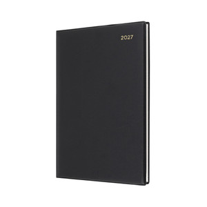 Collins Belmont Diary Week To View A4 Black (Pre-Order Now for 2027) ** ETA 30/9/2026 **