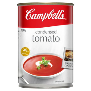 CAMPBELLS CONDENSED SOUP TOMATO 420GM