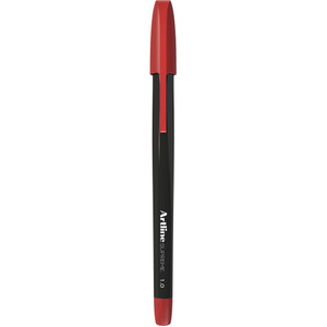 ARTLINE SUPREME STICK BALL PEN 1.0mm Red