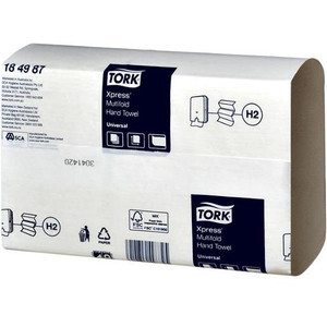 TORK XPRESS MULTIFOLD UNIVERSAL HAND TOWEL 1PLY 230S 184987