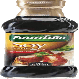 FOUNTAIN SAUCE SOY 250ML