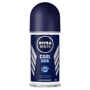 NIVEA MENS COOL KICK ROLL ON ANTIPERSPIRANT 50ML